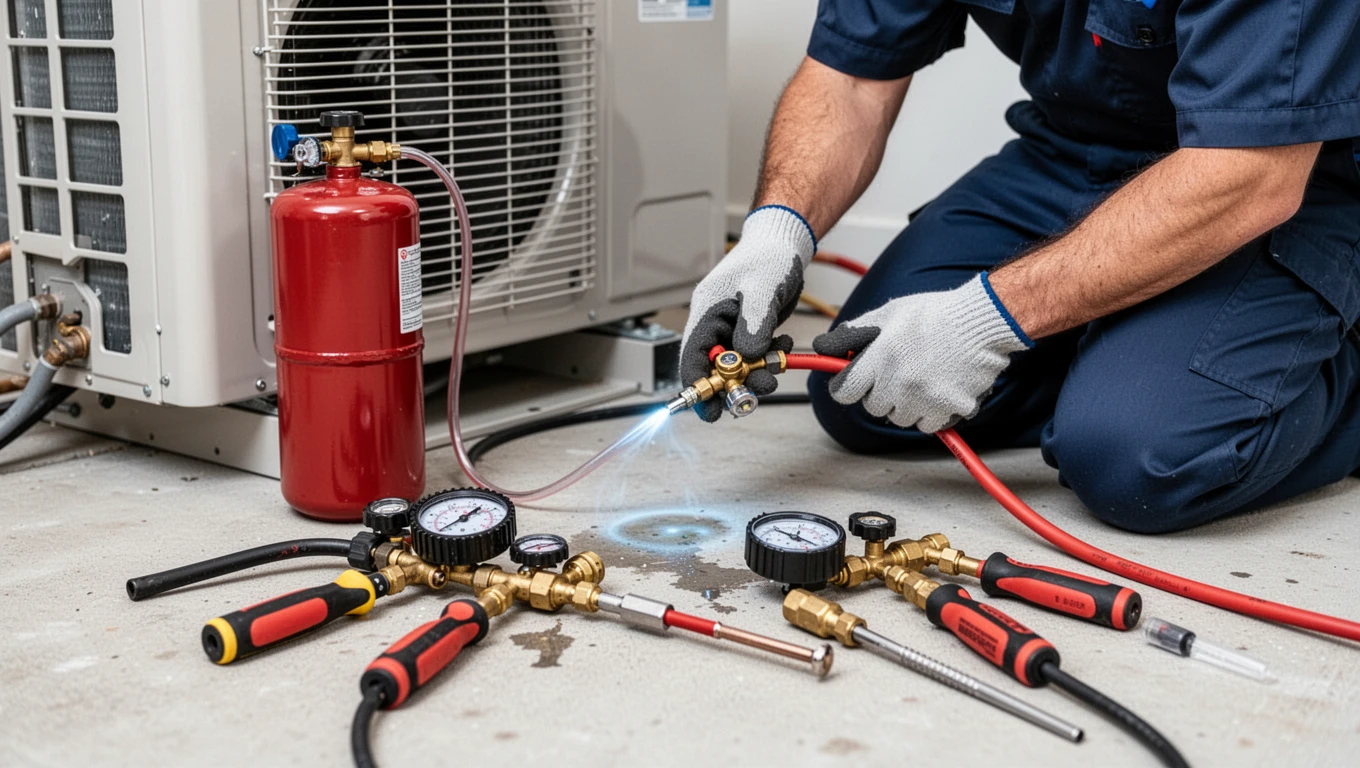 Refrigerant Leak Repair